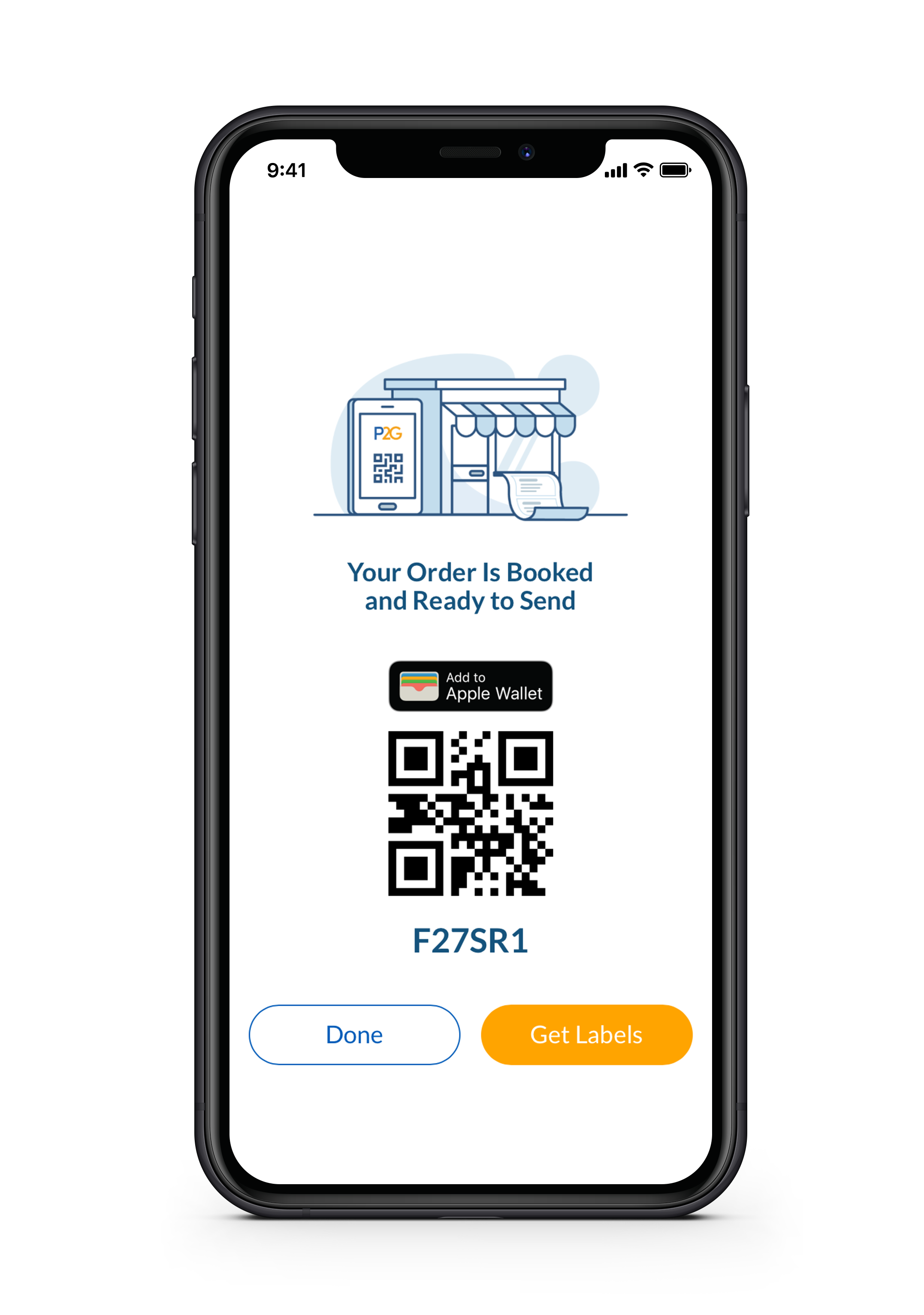 parcel2go label printer