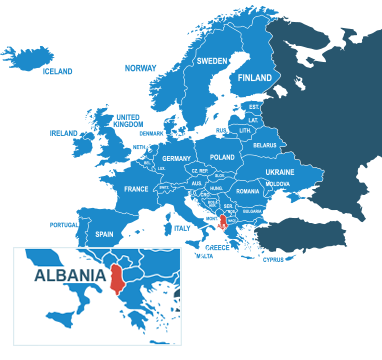 Envíos a Albania