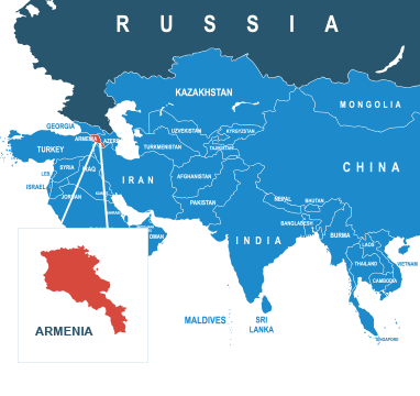 Parcel delivery to Armenia