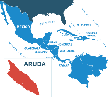 Parcel delivery to Aruba