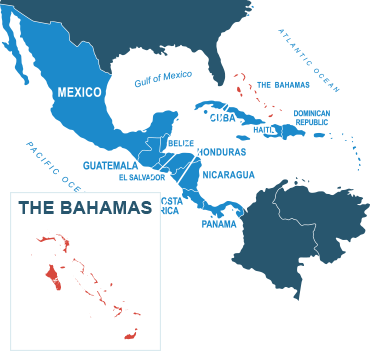 Parcel delivery to Bahamas