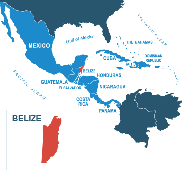 Parcel delivery to Belize
