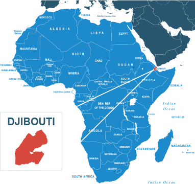 Parcel delivery to Djibouti