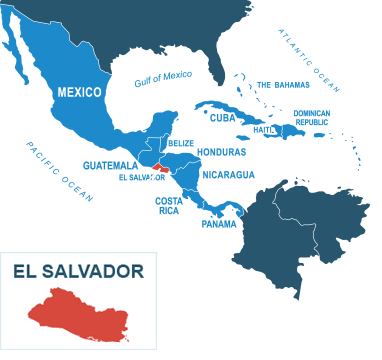 Parcel delivery to El Salvador