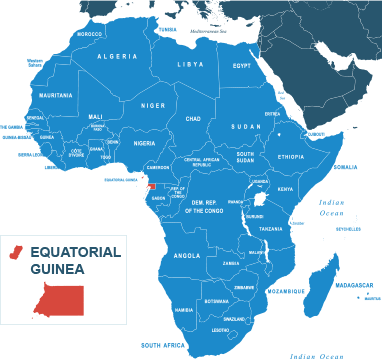 Parcel delivery to Equatorial Guinea