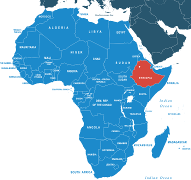 Parcel delivery to Ethiopia