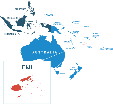 Parcel delivery to Fiji