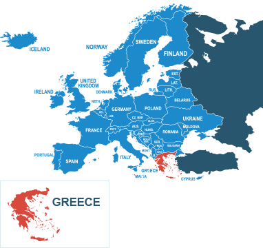 Parcel delivery to Greece