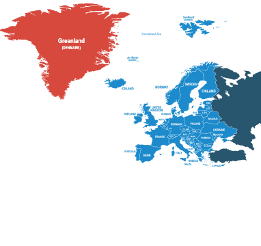Parcel delivery to Greenland