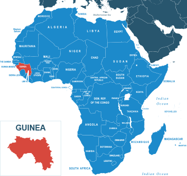Envíos a Guinea
