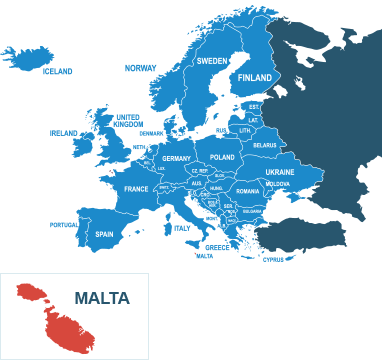 Parcel delivery to Malta