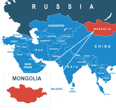 Envíos a Mongolia