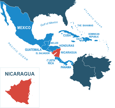 Parcel delivery to Nicaragua