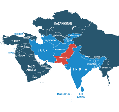 Parcel delivery to Pakistan