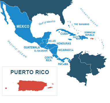 Parcel delivery to Puerto Rico