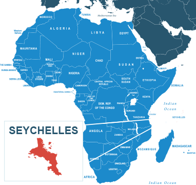 Parcel delivery to Seychelles