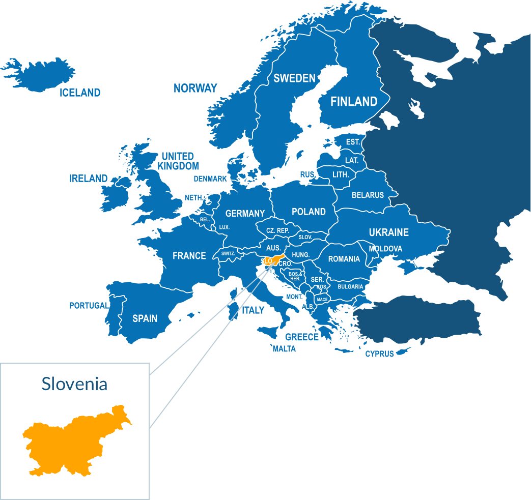 Parcel delivery to Slovenia