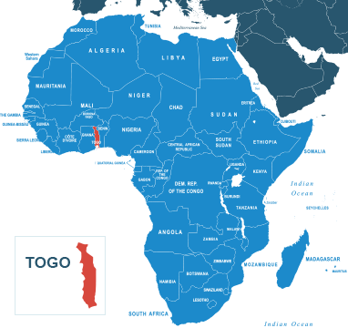 Parcel delivery to Togo