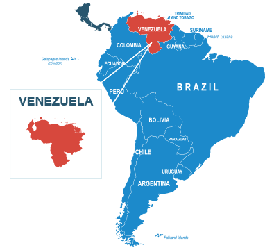 Parcel delivery to Venezuela