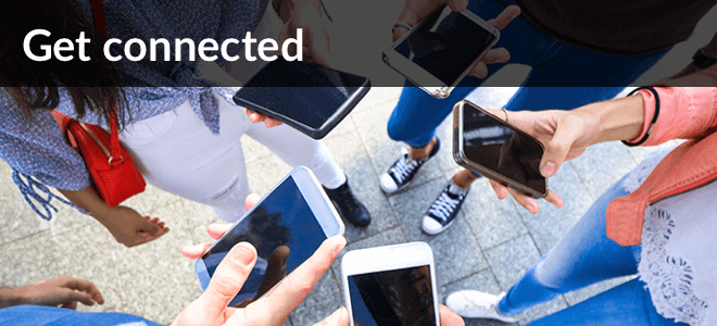 Get connected