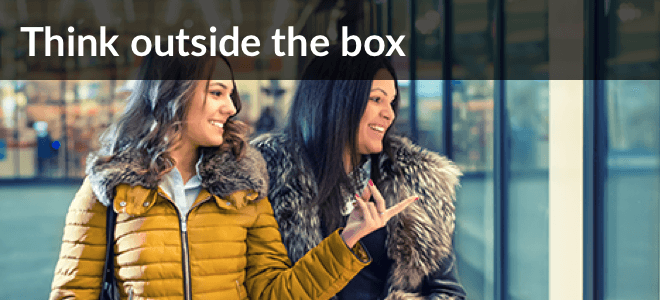 Think outside the box