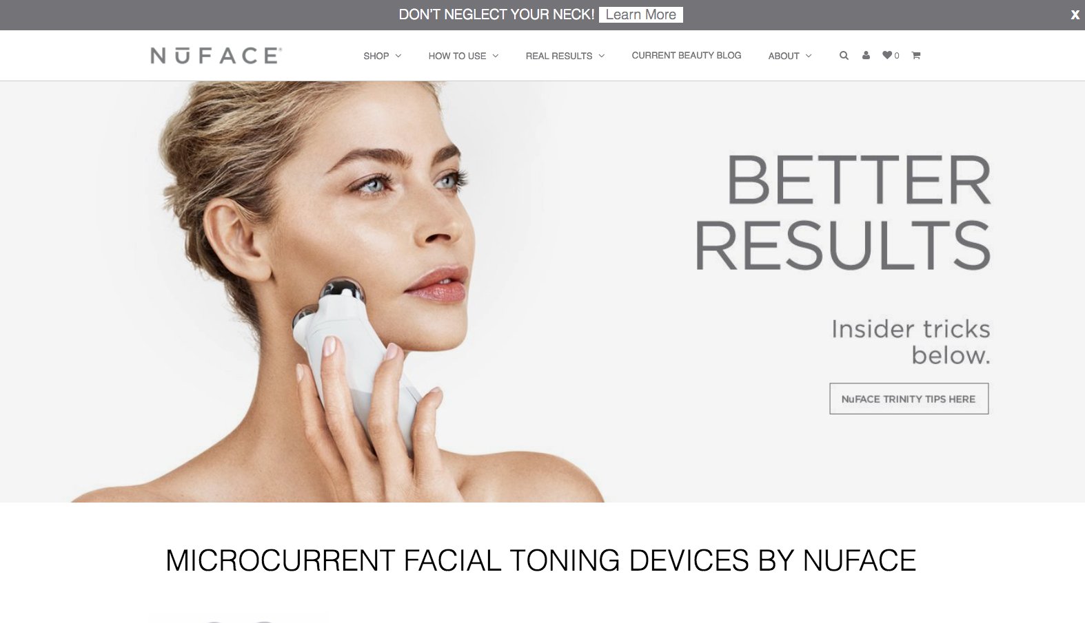 NuFACE found that adding free shipping increased their average order value by over 7%