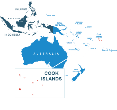 Parcel delivery to Cook Islands