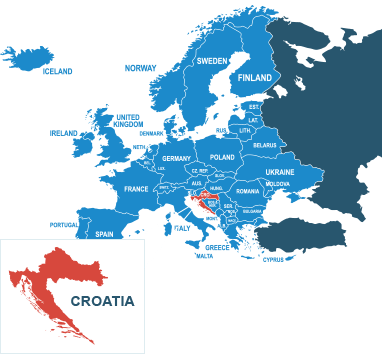 Parcel delivery to Croatia