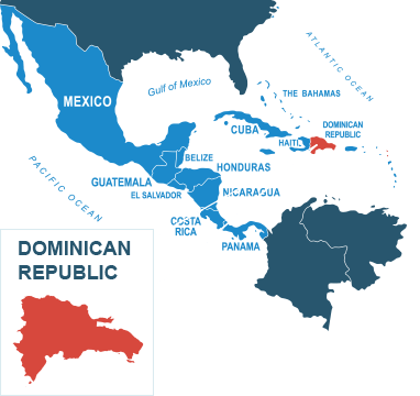 Parcel delivery to Dominican Republic