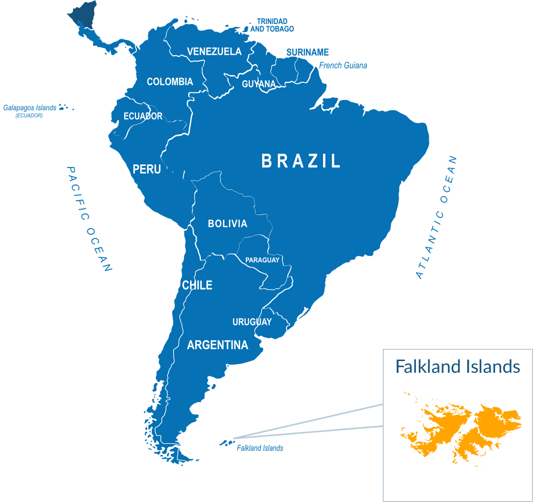 Parcel delivery to Falkland Islands