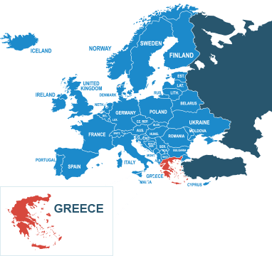 Parcel delivery to Greece