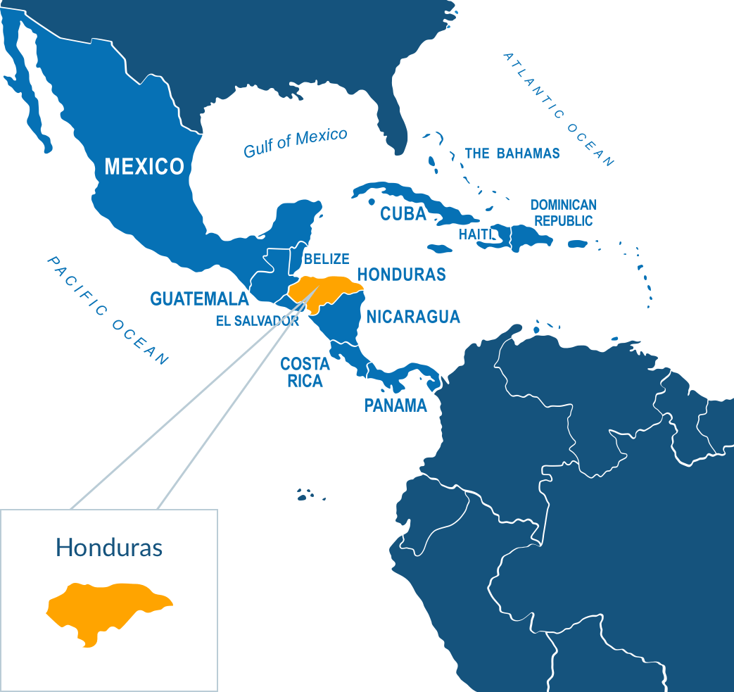 Parcel delivery to Honduras Republic