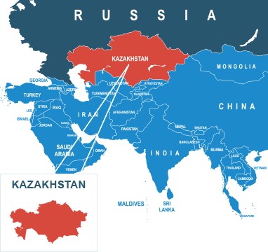 Parcel delivery to Kazakhstan