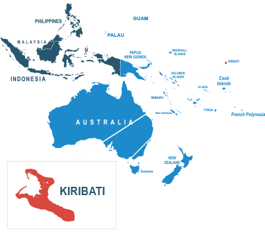 Parcel delivery to Kiribati