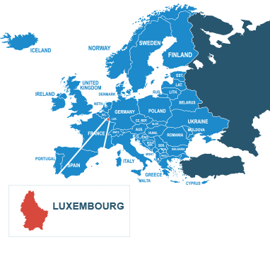 Parcel delivery to Luxembourg