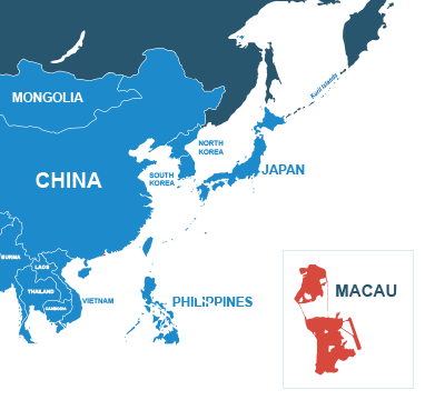 Parcel delivery to Macau