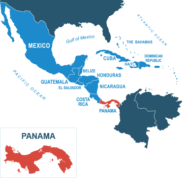 Parcel delivery to Panama