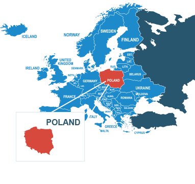 Parcel delivery to Poland
