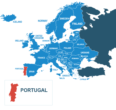 Parcel delivery to Portugal