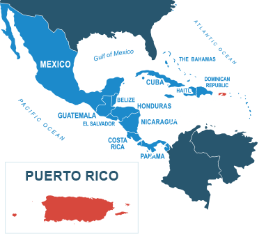 Parcel delivery to Puerto Rico