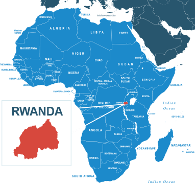 Parcel delivery to Rwanda