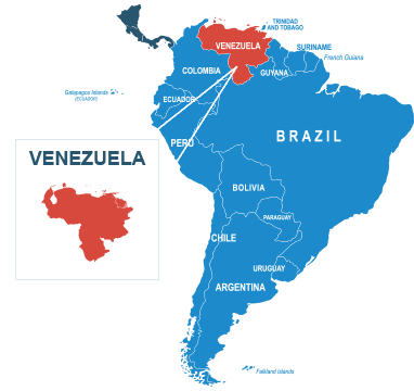 Parcel delivery to Venezuela