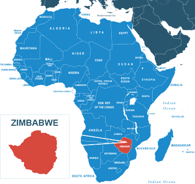 Parcel delivery to Zimbabwe